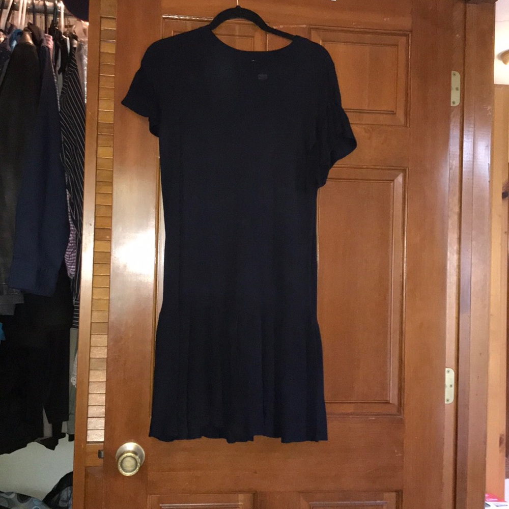 Hm Navy blue knit dress